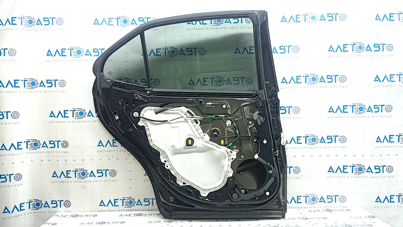Rear left door assembly for Toyota Camry v70 18-24 black, dented