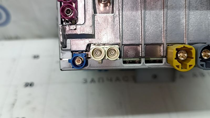 Radio tape recorder Audi A6 C7 16-18 rest, 4 buttons