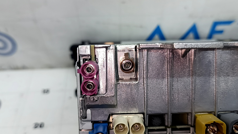 Radio tape recorder Audi A6 C7 16-18 rest, 4 buttons