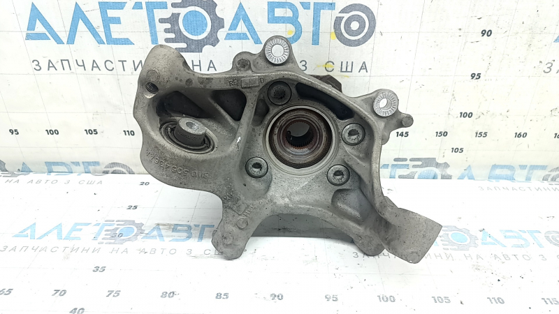 Trunnion with hub and casing rear right Audi A4 B9 17- AWD
