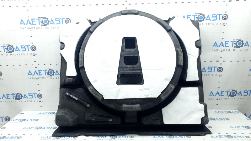 Lincoln Corsair 20-26 black spare tire trunk liner