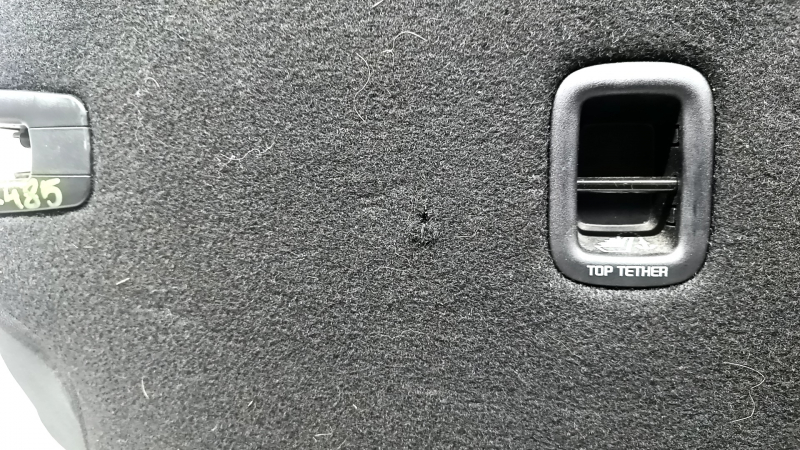 Rear seat backrest, 2nd row, left, Kia Niro 17-22 HEV, PHEV, combined, gray, fabric, without headrest