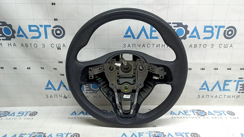 Kia Niro 17-19 HEV bare steering wheel, PHEV rubber, black, without trim and buttons