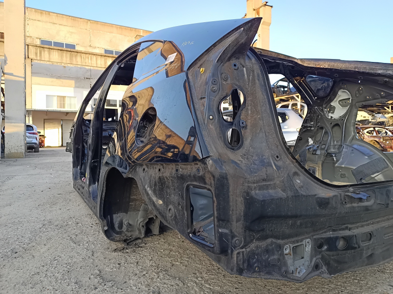 Quarter wing rear left Toyota Prius 30 13-15 on the body, black, dented, bumps