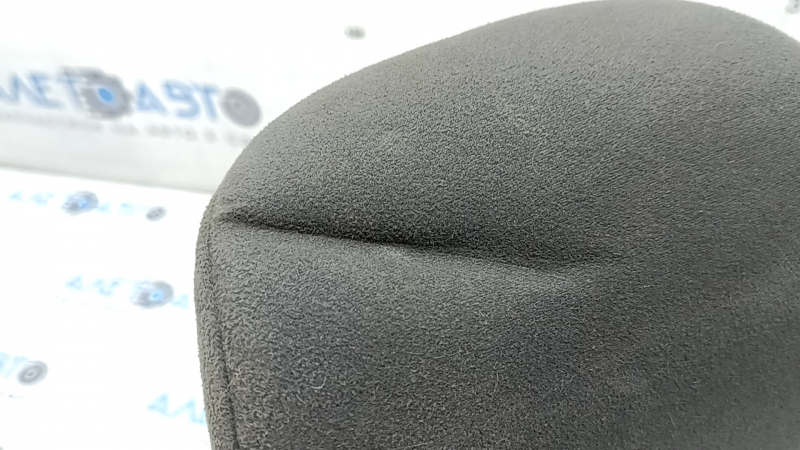 Rear left headrest Toyota Prius 30 10-15 velor, dark gray, crushed, for cleaning