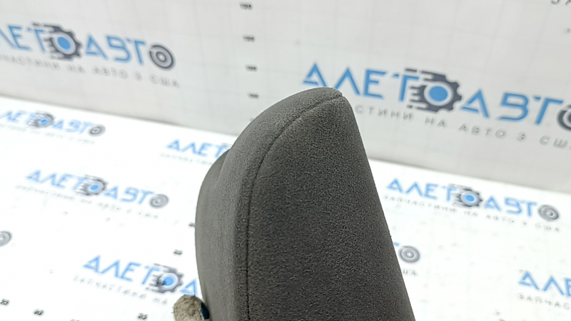 Rear left headrest Toyota Prius 30 10-15 velor, dark gray, crushed, for cleaning
