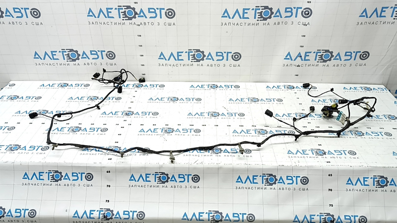Ford Escape MK3 17-19 front bumper wiring for fog lights and 6 parking sensors