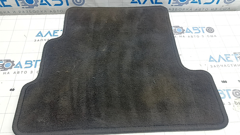 Rear left fabric floor mat for Ford Escape MK3 13-19 black, for cleaning