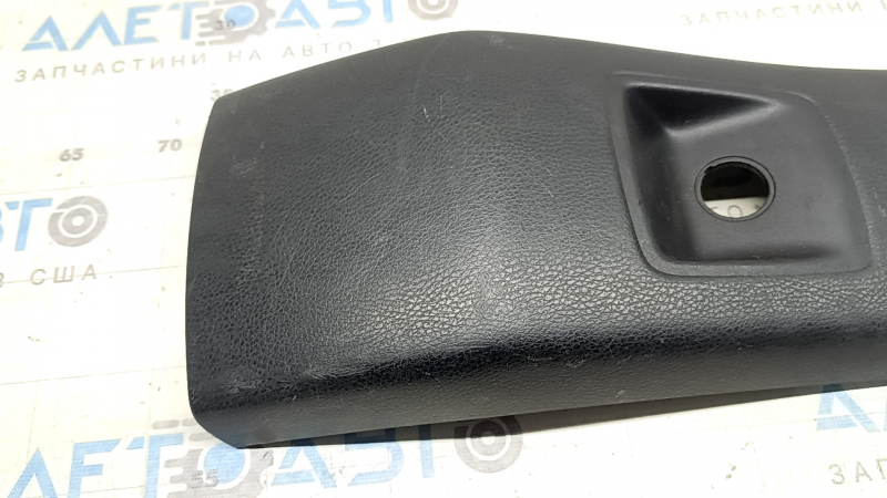 Rear center console trim for Toyota Rav4 16-18 black, scratches