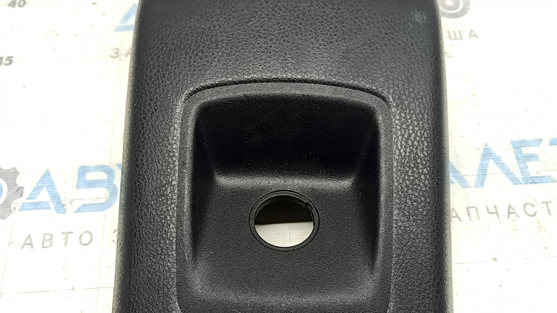 Rear center console trim for Toyota Rav4 16-18 black, scratches