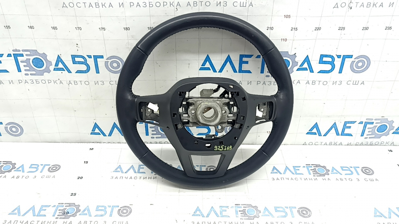 Naked steering wheel Honda Accord 23-26 black leather, with rear pad