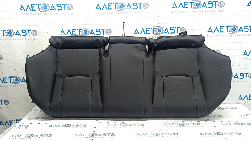 Rear seat cushion for Honda Accord 23-26, black leather, perforated, heated, wrinkled