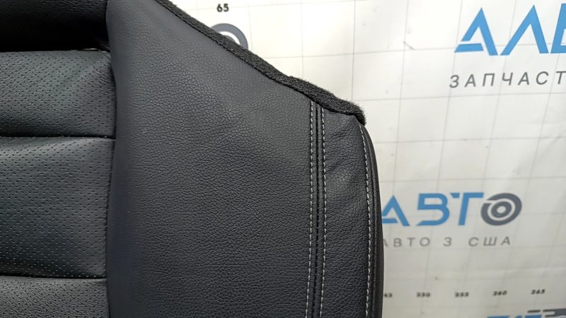 Honda Accord 17 hybrid rear seat cushion, black perforated leather, heated, dent resistant