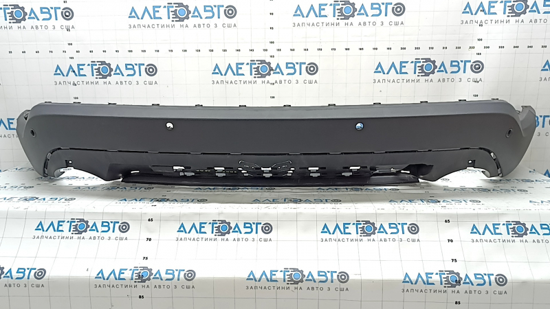Ford Edge 19-24 rear bumper lip for parking sensors, without tow hook and hitch, structure, scratches