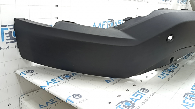 Ford Edge 19-24 rear bumper lip for parking sensors, without tow hook and hitch, structure, scratches