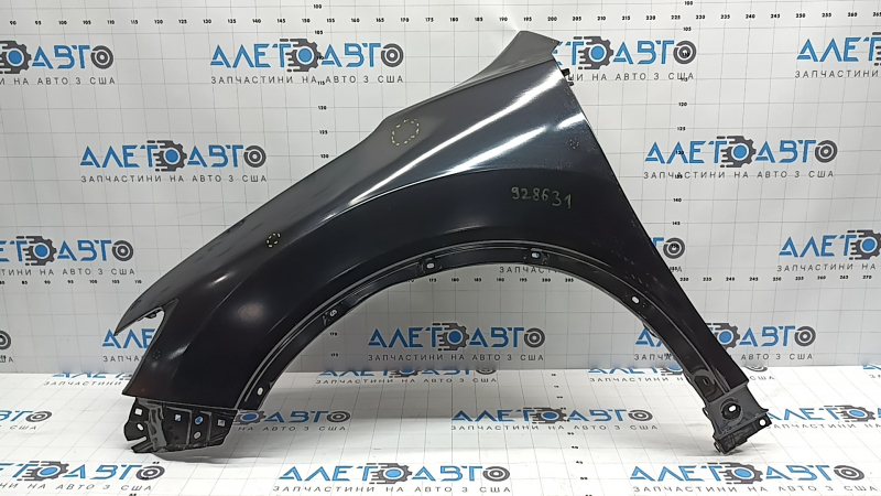 Nissan Rogue 14-20 front left fender, steel, China, bumps, repair notes