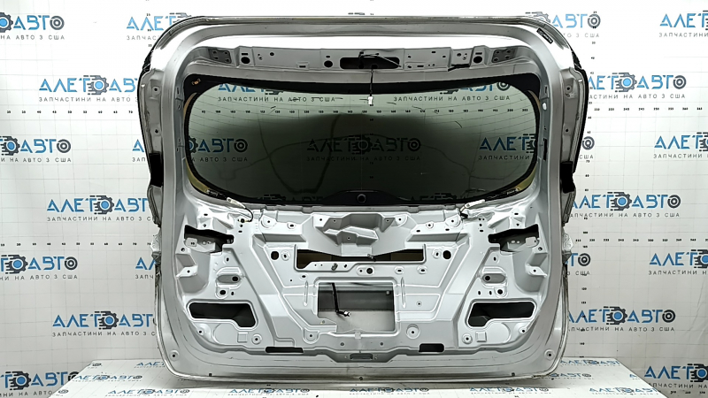 Infiniti QX50 19-25 tinted trunk lid with glass, silver K23, with molding, spoiler and trim