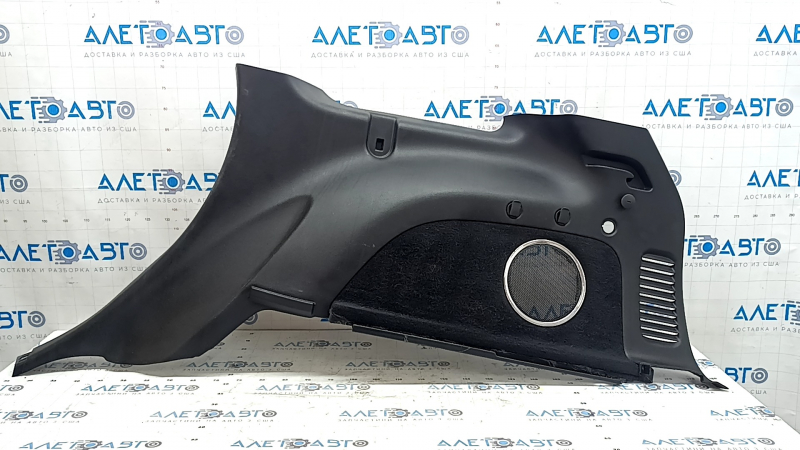 Right arch trim for Jeep Grand Cherokee WK2 16-22, black, for subwoofer, scratches, worn