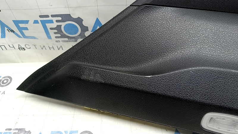 Mercedes H247 GLA 20-26 black upper left rear pillar trim, scratches, broken mount