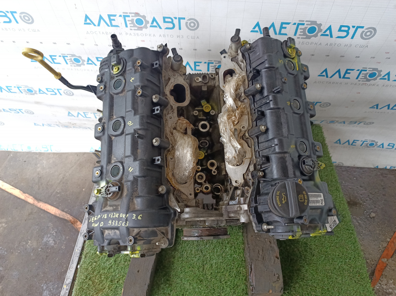 Jeep Grand Cherokee WK2 17-22 3.6 133kV engine, 10-10-10-10-10-10 compression