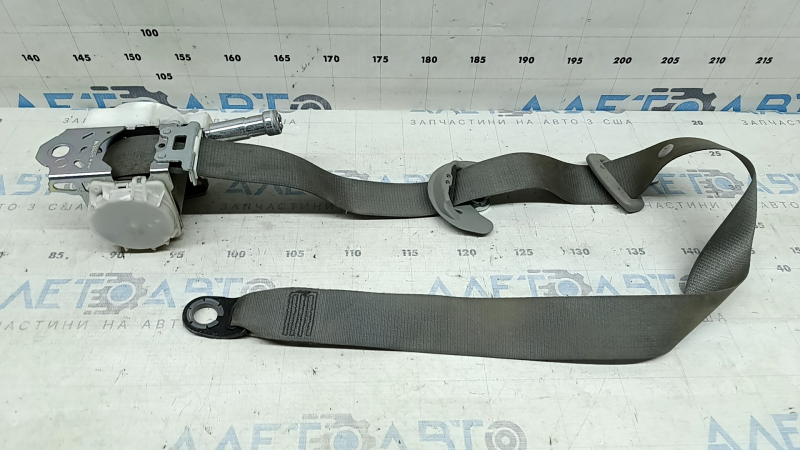 Passenger seat belt with squib for Toyota Camry v50 12-14 USA, gray, used, dry cleanable