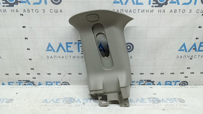 Right rear pillar upper belt trim for Dodge Grand Caravan 11-17, gray, worn