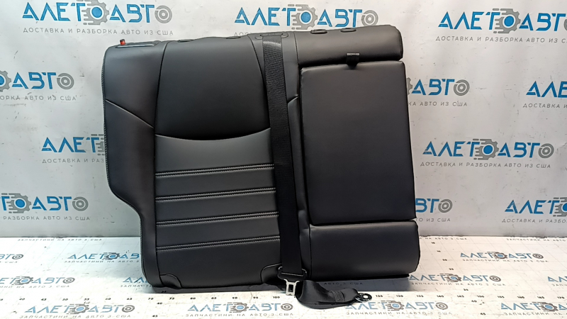 Right rear seat back for Toyota Rav4 19-25, black leather, gray stitching, scratches