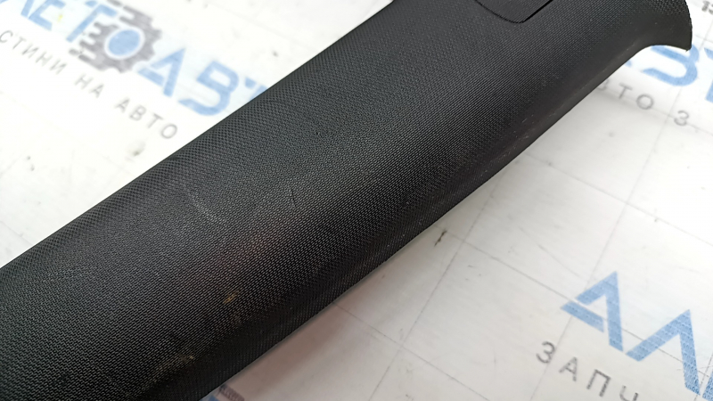 Left rear pillar trim for a 15-23 Dodge Challenger, black, scratches