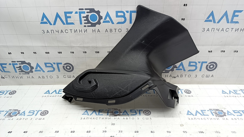 Left rear pillar trim for Subaru Outback 15-19, black, scratches