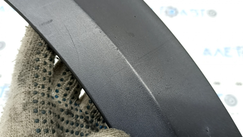 Front right fender arch trim for Kia Niro 17-19 HEV, PHEV on the bumper, structure