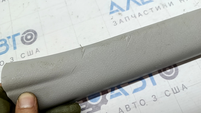 Inner rear right door sill trim for Toyota Camry v50 12-14 USA, gray, scratches, dry-cleanable