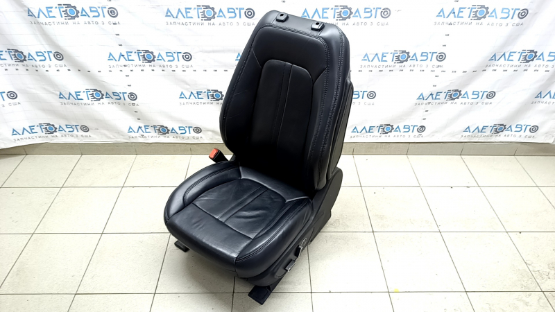 Lincoln MKZ 17-20 driver's seat with airbag, electric, massage, heating, ventilation, beige leather, creased leather