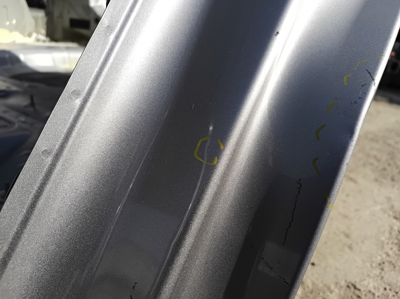 Rear left quarter wing for Hyundai Tucson 22-26 Korea, silver