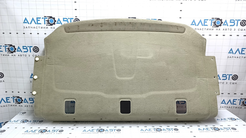 Rear shelf Ford Fusion mk5 13-16 type 1 beige, creases, dry cleaning, scuffs