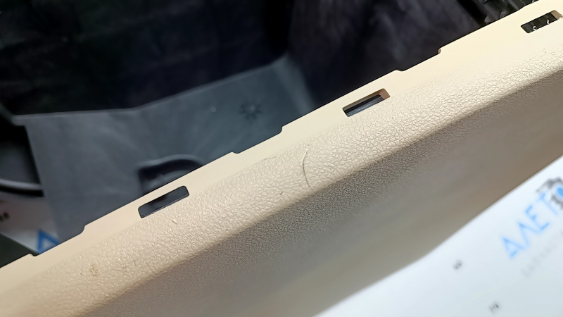 BMW X3 G01 18-21 center console, beige, scratches, whitened plastic