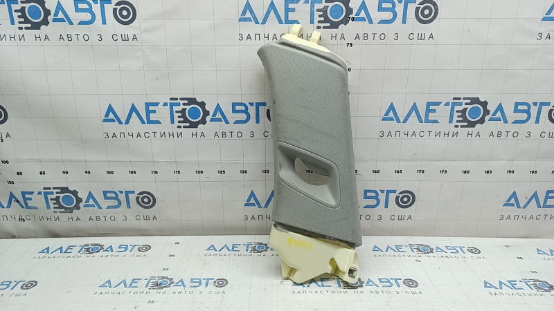 Right rear pillar trim for Audi Q7 16-23, gray, dry-cleanable