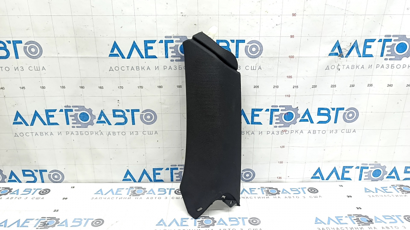 Left rear pillar trim in front of the window, Audi Q5 80A 18-24, black, worn