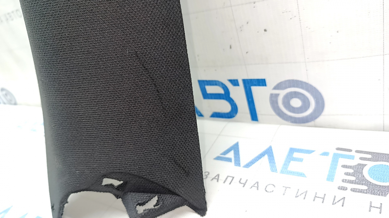 Left rear pillar trim in front of the window, Audi Q5 80A 18-24, black, worn