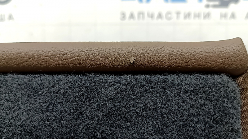 Backrest of the rear row of seats, 2nd row, right, Audi Q5 80A 18-20, brown leather, Standard, heated, mechanical, tear