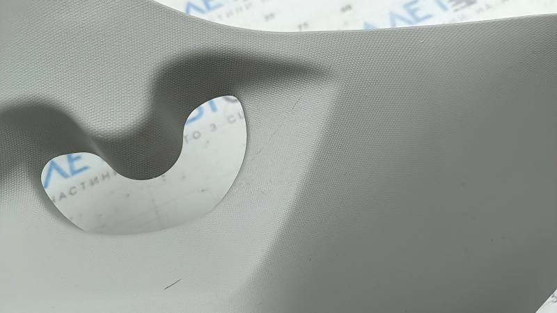 Left rear pillar trim behind the window, Toyota Sienna 21-26, gray, scratches