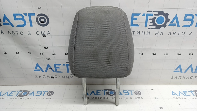 Headrest 2nd row rear right Toyota Sienna 21-26 gray fabric, dry cleanable