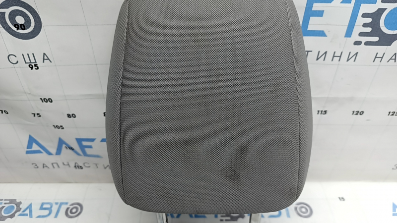 Headrest 2nd row rear right Toyota Sienna 21-26 gray fabric, dry cleanable