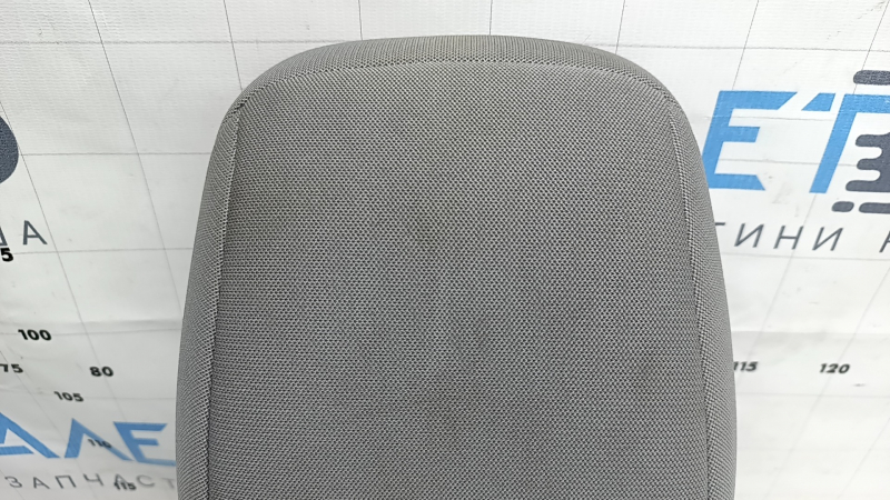 Headrest 2nd row rear right Toyota Sienna 21-26 gray fabric, dry cleanable
