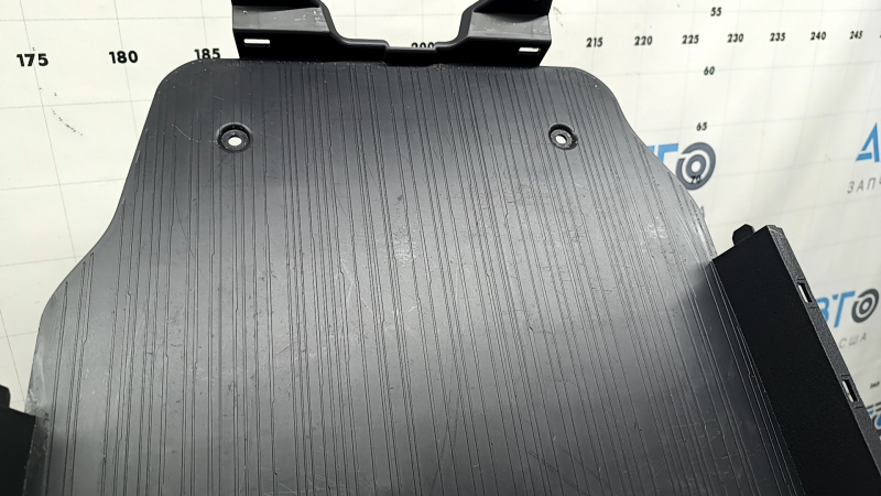 Toyota Sienna 21-26 center console trim, dark gray, scratches