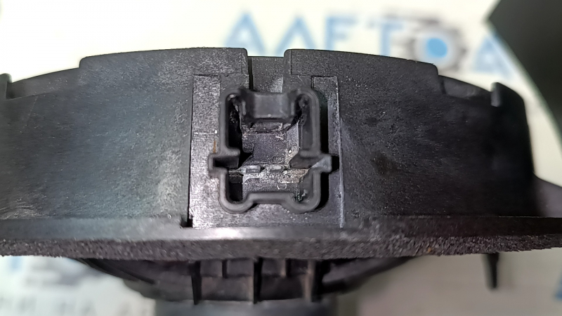 The rear left speaker of the Infiniti QX50 19-25 is dented.