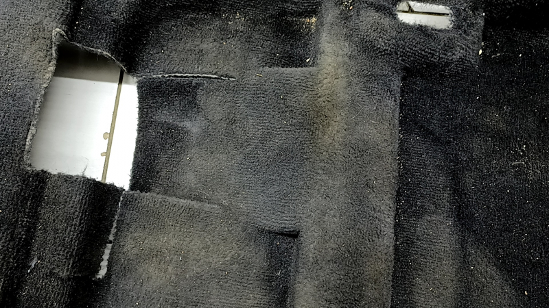 Kia K5 21-24 FWD black floor covering, dry cleanable