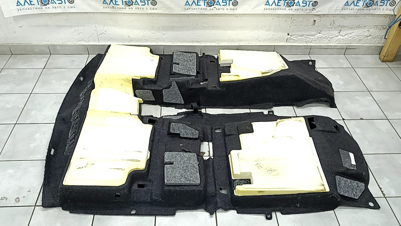 Kia K5 21-24 FWD black floor covering, dry cleanable