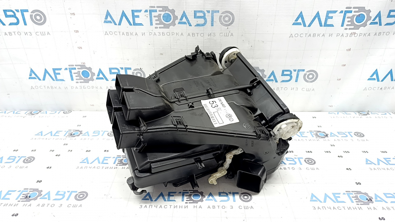 The bare heater housing of the VW Tiguan 2018 air conditioner.