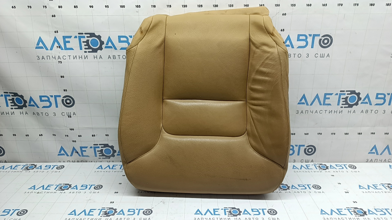 Volvo XC90 16-26 driver's seat cushion upholstery, black leather, heated, dry-cleanable, scratches, dented