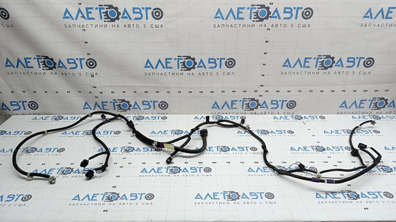 Toyota Prius 50 19-22 rear bumper wiring for 6 parking sensors and BSM